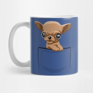 Chihuahua pocket Mug